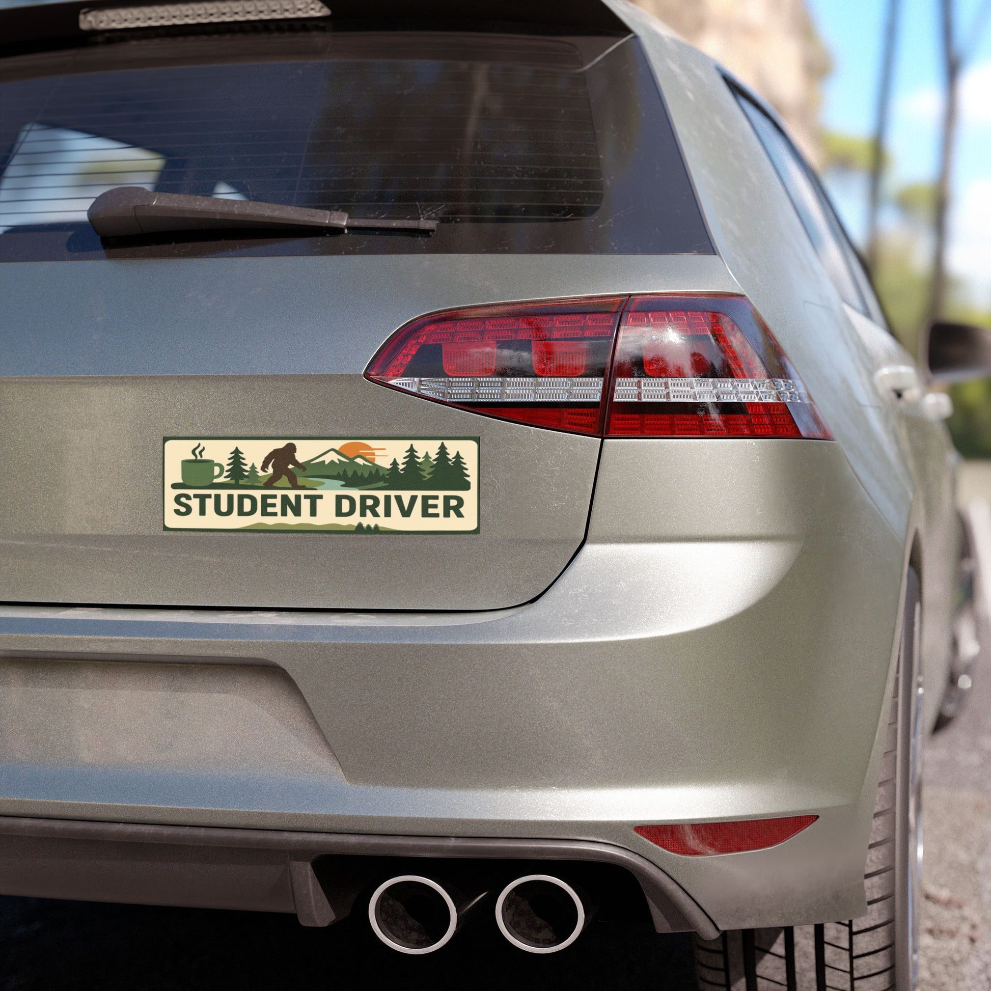 Car Magnets - PNWmart Sasquatch Student Driver
